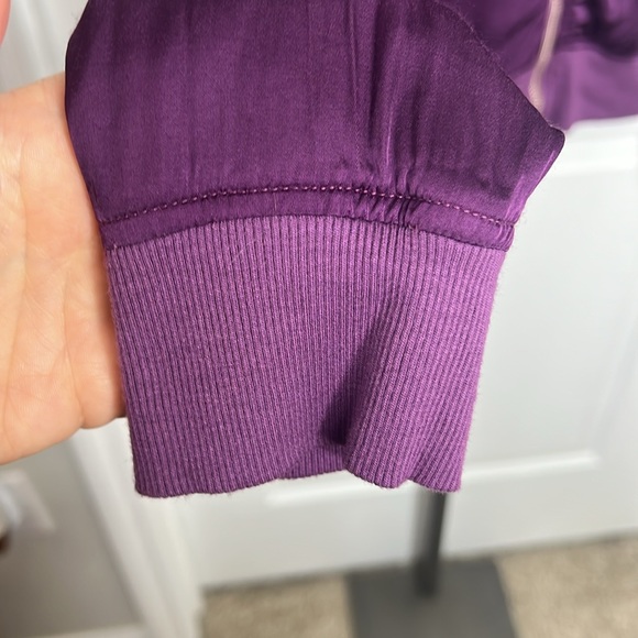 🔴 Michael Stars Cash Satin Bomber Jacket - Picture 3 of 8